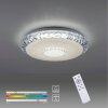 Leuchten-Direkt LUCCA Ceiling Light LED white, 1-light source, Remote control, Colour changer