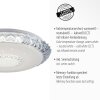 Leuchten-Direkt LUCCA Ceiling Light LED white, 1-light source, Remote control, Colour changer