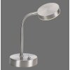 Leuchten-Direkt HENSKEN Table lamp LED brushed steel, 1-light source