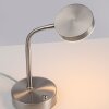 Leuchten-Direkt HENSKEN Table lamp LED brushed steel, 1-light source