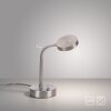Leuchten-Direkt HENSKEN Table lamp LED brushed steel, 1-light source