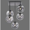 Leuchten-Direkt BIG WIDOW Ceiling Light black, 5-light sources