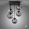 Leuchten-Direkt BIG WIDOW Ceiling Light black, 5-light sources