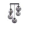 Leuchten-Direkt BIG WIDOW Ceiling Light black, 5-light sources