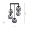 Leuchten-Direkt BIG WIDOW Ceiling Light black, 5-light sources