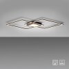 Leuchten-Direkt ASMIN Ceiling Light LED black, 1-light source