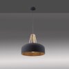 Leuchten-Direkt HAREA Pendant Light Ecru, black, 1-light source