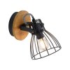 Leuchten-Direkt TARO Wall Light Ecru, black, 1-light source