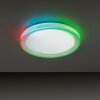 Leuchten-Direkt SPHERIC Ceiling Light LED white, 2-light sources, Remote control, Colour changer