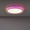 Leuchten-Direkt SPHERIC Ceiling Light LED white, 2-light sources, Remote control, Colour changer