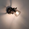 Leuchten-Direkt TINULA Wall Light black, 1-light source