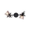 Leuchten-Direkt TINULA Ceiling Light black, 2-light sources
