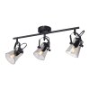 Leuchten-Direkt TINULA Ceiling Light black, 3-light sources