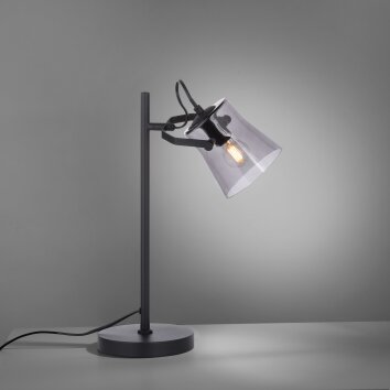 Leuchten-Direkt TINULA Table lamp black, 1-light source