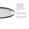 Leuchten-Direkt RITUS Ceiling Light LED anthracite, 1-light source