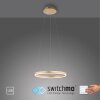 Leuchten-Direkt RITUS Pendant Light LED brass, 1-light source
