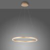 Leuchten-Direkt RITUS Pendant Light LED brass, 1-light source