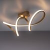 Leuchten-Direkt MARIA Ceiling Light LED brass, 1-light source