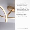 Leuchten-Direkt MARIA Ceiling Light LED brass, 1-light source