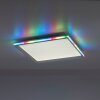 Leuchten-Direkt GALACTICA Ceiling Light LED white, 2-light sources, Remote control, Colour changer