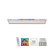 Leuchten-Direkt GALACTICA Ceiling Light LED white, 2-light sources, Remote control, Colour changer