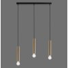 Leuchten-Direkt BRUNA Pendant Light black, 3-light sources