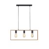 Leuchten-Direkt FRANKY Pendant Light black, 3-light sources