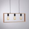 Leuchten-Direkt FRANKY Pendant Light black, 3-light sources