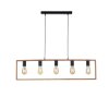 Leuchten-Direkt FRANKY Pendant Light black, 5-light sources