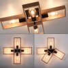 Leuchten-Direkt FRANKY Ceiling Light black, 4-light sources