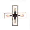 Leuchten-Direkt FRANKY Ceiling Light black, 4-light sources