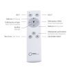 Leuchten-Direkt FLAT Ceiling Light LED white, 1-light source, Remote control
