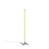 Leuchten-Direkt RINGO Floor Lamp LED silver, 1-light source, Remote control, Colour changer