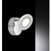 Wofi GEMMA spot LED chrome, 2-light sources, Remote control, Colour changer