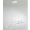 Pendant Light WOFI VIKA LED white, 1-light source