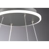 Wofi-Leuchten SHAY Pendant Light LED grey, 1-light source
