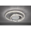 Wofi ALBERTA Ceiling Light LED brushed aluminium, 1-light source