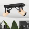 Beleco Ceiling Light Ecru, black, 2-light sources