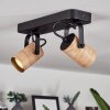 Beleco Ceiling Light Ecru, black, 2-light sources