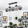 Orieux Ceiling Light black, 5-light sources