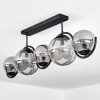 Orieux Ceiling Light black, 5-light sources