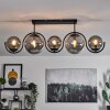 Orieux Ceiling Light black, 5-light sources