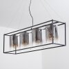 Sarniguet Pendant Light black, 4-light sources