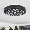 Agodim Ceiling Light LED black, 1-light source