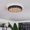 Agodim Ceiling Light LED black, 1-light source