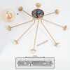 Remaisnil Ceiling Light brass, 8-light sources