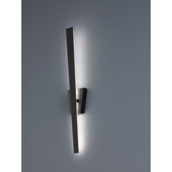 Trio ZITA Wall Light LED black, 1-light source