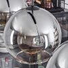 Koyoto  Pendant Light globe 25 cm clear, Smoke-coloured, 3-light sources