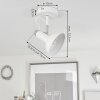 Vouzy Ceiling Light white, 1-light source