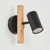 Arbrentin Wall Light Light wood, black, 1-light source